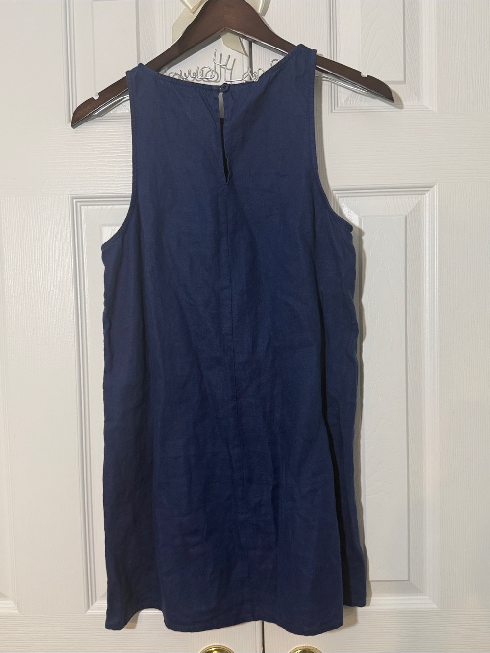Reformation Linen Sleeveless Mini Shift Dress Women's Size 0 Minimalist - Picture 2 of 6